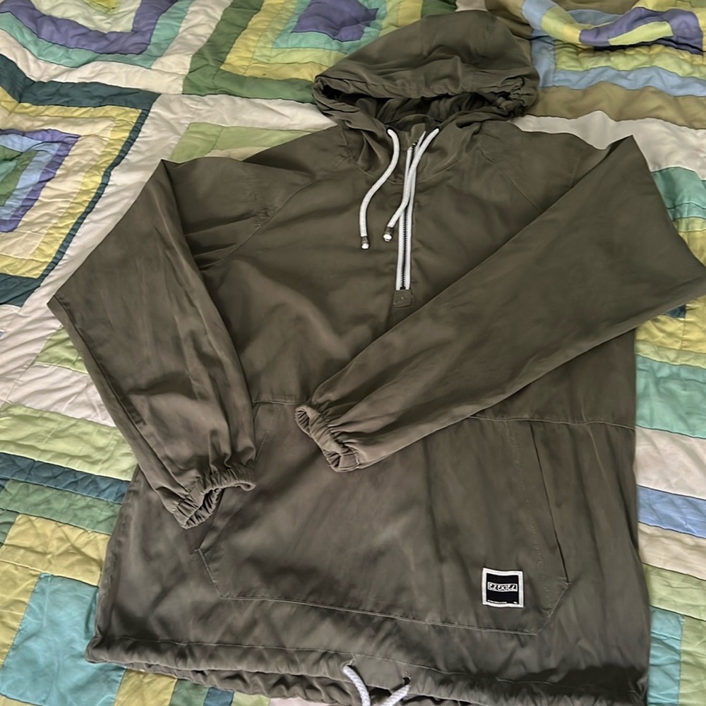 Ezekiel lightweight quarter-zip windbreaker hoodie